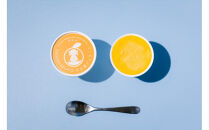 【定期便&nbsp;12回】&nbsp;小田原産江之浦ジェラート６種（みかん、湘南ゴールド、ブルーベリーミルク、いちごミルク、キウイヨーグルト、甘夏ヨーグルト）120mlカップ各２個合計１２個