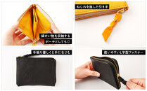 鹿革L字財布（小）ブラック【&nbsp;神奈川県&nbsp;小田原市&nbsp;】