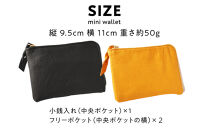 鹿革L字財布（小）イエロー【&nbsp;神奈川県&nbsp;小田原市&nbsp;】