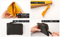 鹿革L字財布（大）ブラック【&nbsp;神奈川県&nbsp;小田原市&nbsp;】