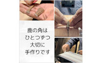 鹿の角ボタンのウォーカーズサコッシュ(イエロー)【&nbsp;神奈川県&nbsp;小田原市&nbsp;】