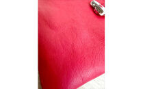 鹿の角ボタンのウォーカーズサコッシュ(レッド)【&nbsp;神奈川県&nbsp;小田原市&nbsp;】