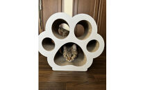 ねこの爪とぎ　にくきゅうCT　カラー；ホワイト【&nbsp;ペット用品&nbsp;爪とぎ&nbsp;神奈川県&nbsp;小田原市&nbsp;】