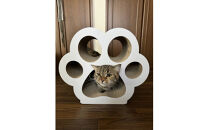 ねこの爪とぎ　にくきゅうCT　カラー；ホワイト【&nbsp;ペット用品&nbsp;爪とぎ&nbsp;神奈川県&nbsp;小田原市&nbsp;】