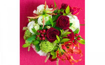 アレンジメント&nbsp;Sサイズ_レッド系