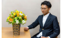 アレンジメント&nbsp;Mサイズ_イエロー/オレンジ系