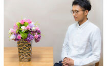 アレンジメント&nbsp;Mサイズ_ピンク系