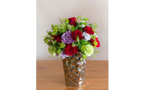 アレンジメント&nbsp;Mサイズ_レッド系