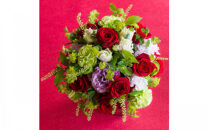 アレンジメント&nbsp;Mサイズ_レッド系