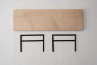 槙塚鉄工所&nbsp;MULTITABLE&nbsp;LOWセット(木板付き)