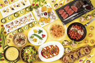 【八王子市ふるさと納税】京王プラザホテル八王子　平日ランチバイキング　ペア御食事券（1組2名様）
