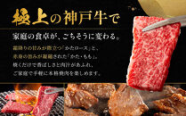 神戸牛&nbsp;焼肉用セット&nbsp;かたロース500g&nbsp;かた・もも500g&nbsp;計1kg&nbsp;KBYS5