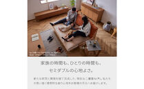 【Exらくらくカバー(同色)セット】&nbsp;ソファベッド&nbsp;セミダブル&nbsp;幅180cm&nbsp;フォース&nbsp;Exごろ寝ソファ&nbsp;ごろ寝ソファ&nbsp;＜01.ヴィンテージナチュラル×ベージュ(オレンジ)＞&nbsp;【モーブル／大川家具】