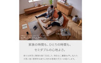 【Exらくらくカバー(同色)セット】&nbsp;ソファベッド&nbsp;セミダブル&nbsp;幅200cm&nbsp;フォース&nbsp;Exごろ寝ソファ&nbsp;ごろ寝ソファ&nbsp;＜02.ヴィンテージナチュラル×ブラウン(ベージュ)＞&nbsp;【モーブル／大川家具】