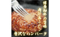 【博多和牛１００％使用】お肉屋さんの手ごねジューシー生ハンバーグ180ｇ×10個