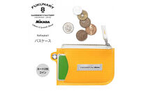 FUKUNARY&nbsp;パスケース&nbsp;カードケース&nbsp;小銭&nbsp;バレーボール&nbsp;イエロー&nbsp;M077