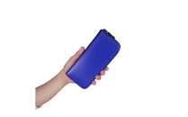 ＼年内発送／ラウンド長財布/ ブルー M025
