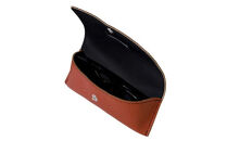 ＼年内発送／メガネケース/ ブラウン M090