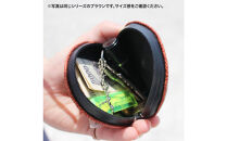 ＼年内発送／ラウンドコインケース/&nbsp;ブルー&nbsp;M047