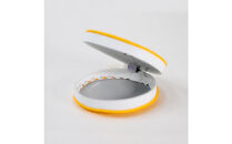 ＼年内発送／ラウンドコインケース/&nbsp;イエロー&nbsp;M047