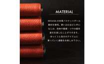 FUKUNARY&nbsp;ミニマム財布&nbsp;ラウンドタイプ&nbsp;本革&nbsp;ミカサ&nbsp;バスケットボール&nbsp;オレンジ&nbsp;ML074