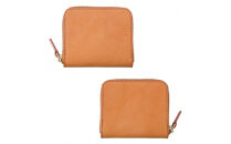 FUKUNARY&nbsp;ミニマム財布&nbsp;淡茶&nbsp;ベージュ&nbsp;栃木レザー&nbsp;アースレザー&nbsp;earth&nbsp;leather&nbsp;本革&nbsp;牛革&nbsp;レザー&nbsp;素材&nbsp;ラウンドファスナー&nbsp;ファスナー&nbsp;ブランド&nbsp;メンズ&nbsp;レディース&nbsp;おしゃれ&nbsp;大容量&nbsp;小銭入れ&nbsp;日本製&nbsp;広島市&nbsp;フクナリー&nbsp;L008