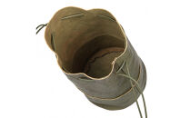 FUKUNARY&nbsp;巾着ポーチ&nbsp;巾着バッグ&nbsp;栃木レザー&nbsp;Wコガシ&nbsp;本革&nbsp;カーキ&nbsp;メンズ&nbsp;レディース&nbsp;おしゃれ&nbsp;日本製&nbsp;広島市&nbsp;フクナリー&nbsp;L012
