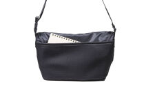 ＼年内発送／メッセンジャーバッグ S  MA-1/ブラック F018S