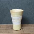 信楽焼&nbsp;彩虹シリーズ&nbsp;フリーカップ&nbsp;/&nbsp;ビアカップ&nbsp;（黄蘗色）