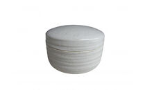 伝統工芸 信楽焼の手元供養 分骨用ミニ骨壺 ここいろ  パールホワイト