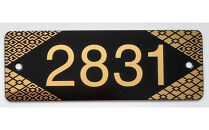 【京都市交通局】地下鉄烏丸線20系車両「車号銘板（2831号車）」［ 京都 京都市交通局 交通局 地下鉄 烏丸線 20系 車両 局章 新型車両 ギフト 人気 おすすめ 送料無料 ふるさと納税 ］