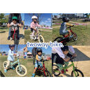 サカイサイクル&nbsp;キックバイクから自転車に！ツーウェイバイク・ランTW14RUNB&nbsp;14インチ　ライム