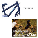 サカイサイクル&nbsp;キッズバイク&nbsp;MAXI18BMX　18インチ　フラットブラック
