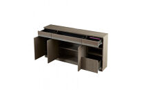 サイドボード&nbsp;160cm&nbsp;シーン&nbsp;オークグレー&nbsp;【モーブル／大川家具】