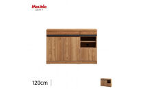 サイドボード&nbsp;120cm&nbsp;シーン&nbsp;オークヴィンテージナチュラル&nbsp;【モーブル／大川家具】