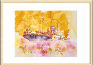 水彩画作品　No,490