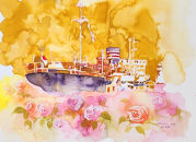 水彩画作品　No,490