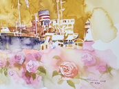 水彩画作品　No,490