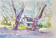 水彩画作品　No,488