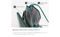 Y-STYLE 魔法の収納スマホショルダー【グリーン】