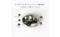 Y-STYLE&nbsp;魔法の収納ポーチ&nbsp;Sサイズ【オーシャンネイビー】