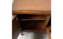 松永工房&nbsp;Continue&nbsp;テレビボード150&nbsp;アンティークカラー&nbsp;クラシック&nbsp;エレガント&nbsp;アンティーク調家具&nbsp;木製&nbsp;&nbsp;ねこ脚&nbsp;テレビ台&nbsp;ローボード&nbsp;オーディオ収納&nbsp;リビングインテリア&nbsp;テレビ鑑賞&nbsp;家族団らん&nbsp;カンティーニュ【配送不可：沖縄・離島】