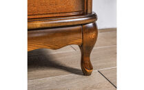 松永工房&nbsp;Continue&nbsp;ブックケース675&nbsp;アンティークカラー&nbsp;クラシック&nbsp;エレガント&nbsp;アンティーク調家具&nbsp;木製&nbsp;&nbsp;ねこ脚&nbsp;本棚&nbsp;ブックケース&nbsp;収納&nbsp;リビングインテリア&nbsp;ディスプレイ&nbsp;飾り棚&nbsp;カンティーニュ【配送不可：沖縄・離島】