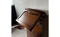 松永工房&nbsp;Continue&nbsp;ジュエリーチェスト&nbsp;アンティークカラー&nbsp;クラシック&nbsp;エレガント&nbsp;アンティーク調家具&nbsp;木製&nbsp;アクセサリー&nbsp;宝石&nbsp;時計&nbsp;眼鏡&nbsp;収納&nbsp;ミラー&nbsp;ねこ脚&nbsp;ホワイトインテリア&nbsp;ロココ調&nbsp;カンティーニュ【配送不可：沖縄・離島】