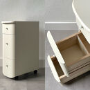 松永工房&nbsp;Continue&nbsp;ドレッサー&nbsp;アルバ&nbsp;オフィシャル限定品&nbsp;ホワイトカラー&nbsp;クラシック&nbsp;エレガント&nbsp;インテリア&nbsp;アンティーク調家具&nbsp;木製&nbsp;鏡台&nbsp;ミラー&nbsp;ねこ脚&nbsp;ヘアメイク&nbsp;メイク&nbsp;コスメ&nbsp;アクセサリー&nbsp;収納&nbsp;カンティーニュ【配送不可：沖縄・離島】