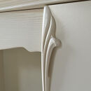 松永工房&nbsp;Continue&nbsp;ドレッサー&nbsp;アロール半三&nbsp;オフィシャル限定品&nbsp;ホワイトカラー&nbsp;クラシック&nbsp;エレガント&nbsp;インテリア&nbsp;アンティーク調家具&nbsp;木製&nbsp;鏡台&nbsp;ミラー&nbsp;ねこ脚&nbsp;ヘアメイク&nbsp;メイク&nbsp;コスメ&nbsp;アクセサリー&nbsp;収納&nbsp;カンティーニュ【配送不可：沖縄・離島】