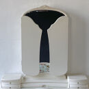 松永工房&nbsp;Continue&nbsp;ドレッサー&nbsp;アロール半三&nbsp;オフィシャル限定品&nbsp;ホワイトカラー&nbsp;クラシック&nbsp;エレガント&nbsp;インテリア&nbsp;アンティーク調家具&nbsp;木製&nbsp;鏡台&nbsp;ミラー&nbsp;ねこ脚&nbsp;ヘアメイク&nbsp;メイク&nbsp;コスメ&nbsp;アクセサリー&nbsp;収納&nbsp;カンティーニュ【配送不可：沖縄・離島】