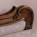 松永工房&nbsp;Continue&nbsp;カウチ&nbsp;オフィシャル限定品&nbsp;クラシック&nbsp;エレガント&nbsp;インテリア&nbsp;アンティーク調家具&nbsp;木製&nbsp;ソファ&nbsp;リビング　チェア&nbsp;ねこ脚&nbsp;カンティーニュ【配送不可：沖縄・離島】