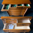 松永工房&nbsp;Continue&nbsp;ハイチェスト&nbsp;アンティークカラー&nbsp;&nbsp;クラシック&nbsp;エレガント&nbsp;インテリア&nbsp;アンティーク調家具&nbsp;木製&nbsp;チェスト&nbsp;ねこ脚&nbsp;タンス&nbsp;収納家具&nbsp;収納&nbsp;カンティーニュ&nbsp;寝室【配送不可：沖縄・離島】