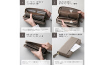 Y-STYLE&nbsp;魔法の収納ウォレット（LONG）【ホワイトグレー】